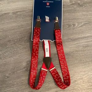 Men’s holiday suspenders. NWT. One size